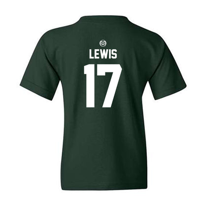 Colorado State - NCAA Football : Tyler Lewis - Youth T-Shirt-1
