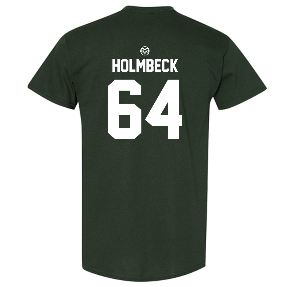 Colorado State - NCAA Football : Tristan Holmbeck - T-Shirt-1