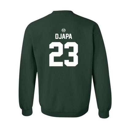 Colorado State - NCAA Men's Basketball : Nikola Djapa - Crewneck Sweatshirt-1