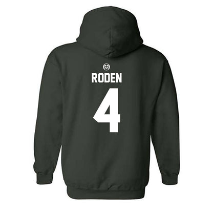 Colorado State - NCAA Women's Basketball : Allie Roden - Hooded Sweatshirt-1