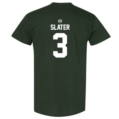 Colorado State - NCAA Men's Basketball : Darnez Slater - T-Shirt-1