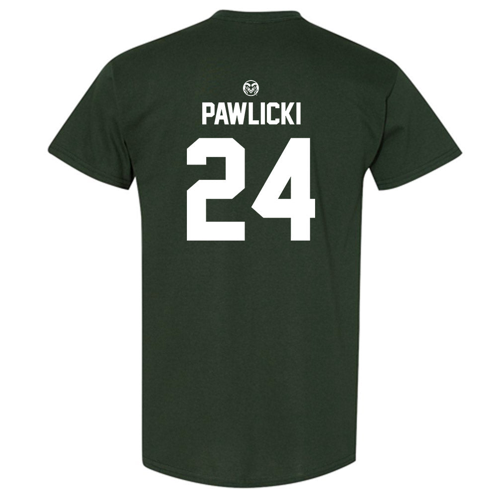Colorado State - NCAA Women's Basketball : Olivia Pawlicki - T-Shirt-1