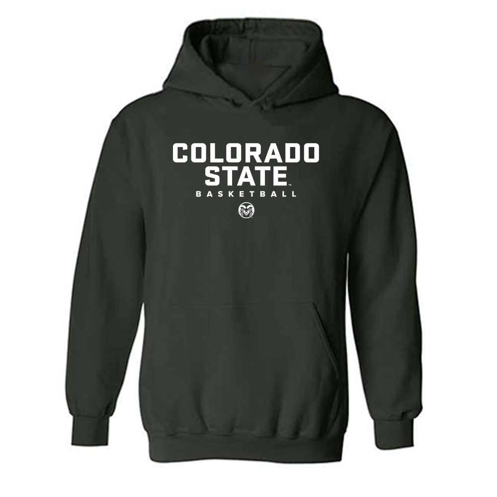 Colorado State - NCAA Men's Basketball : Augustinas Kiudulas - Hooded Sweatshirt-0
