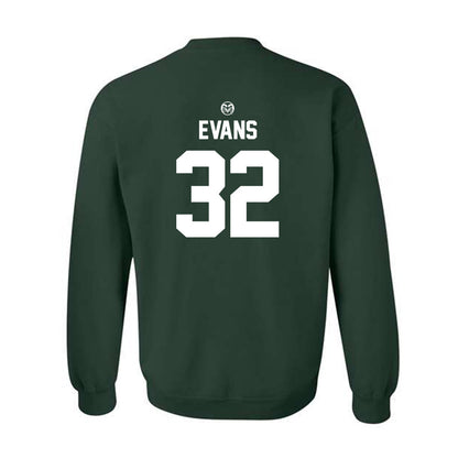 Colorado State - NCAA Men's Basketball : Kyle Evans - Crewneck Sweatshirt