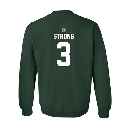 Colorado State - NCAA Men's Basketball : Josiah Strong - Crewneck Sweatshirt