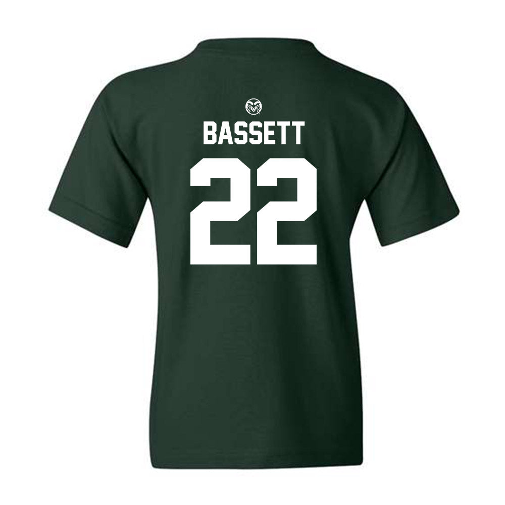 Colorado State - NCAA Men's Basketball : Nicholas Bassett - Youth T-Shirt