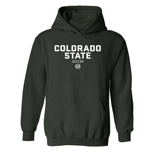 Colorado State - NCAA Women's Soccer : Madi Audet - Classic Shersey Hooded Sweatshirt-0