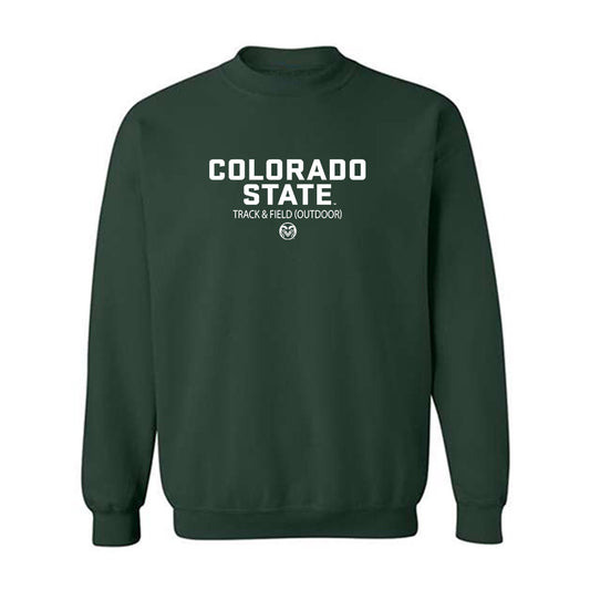 Colorado State - NCAA Women's Track & Field : Mali Stermer - Classic Shersey Crewneck Sweatshirt-0