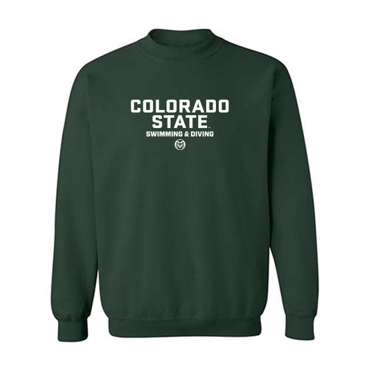 Colorado State - NCAA Women's Swimming & Diving : Erin Dawson - Classic Shersey Crewneck Sweatshirt-0