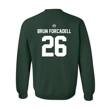 Colorado State - NCAA Women's Volleyball : Maria Brun Forcadell - Crewneck Sweatshirt-1