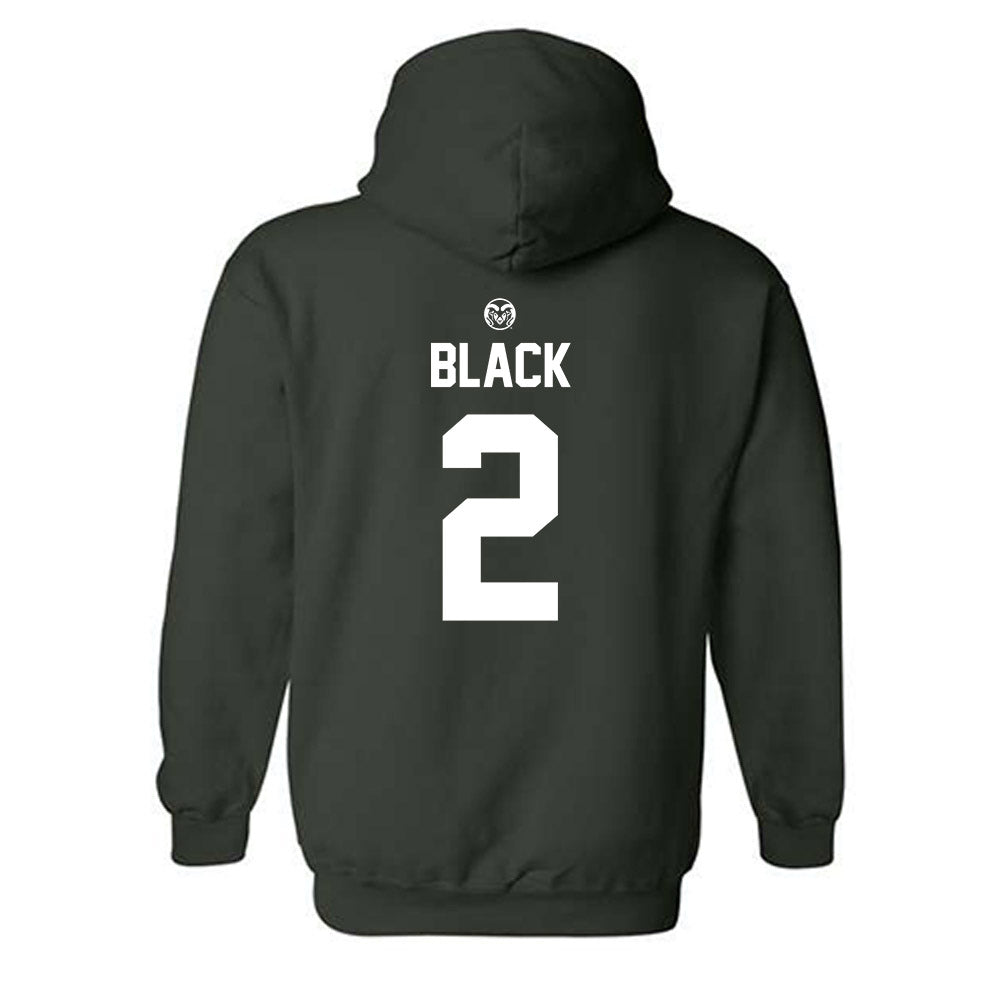 Colorado State - NCAA Women's Volleyball : Sydney Black - Hooded Sweatshirt-1