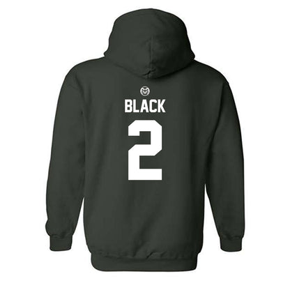 Colorado State - NCAA Women's Volleyball : Sydney Black - Hooded Sweatshirt-1