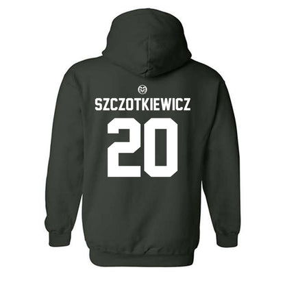 Colorado State - NCAA Women's Volleyball : Zosia Szczotkiewicz - Hooded Sweatshirt-1
