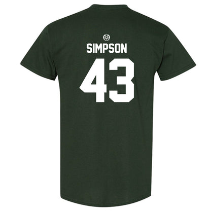 Colorado State - NCAA Women's Volleyball : Riley Simpson - T-Shirt-1