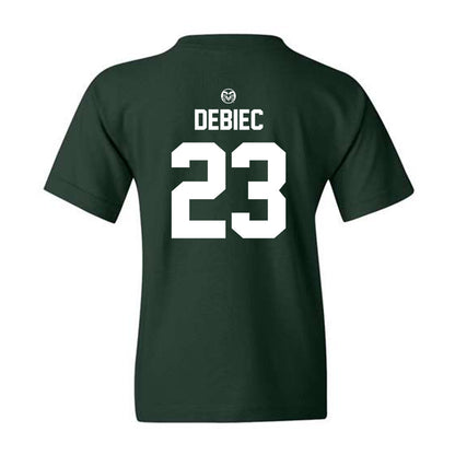 Colorado State - NCAA Women's Volleyball : Erin Debiec - Youth T-Shirt