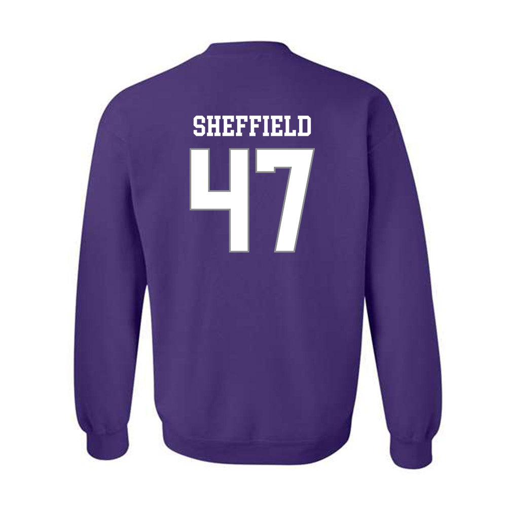 Kansas State - NCAA Baseball : Lincoln Sheffield - Classic Shersey Crewneck Sweatshirt-1