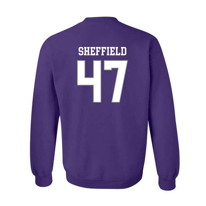 Kansas State - NCAA Baseball : Lincoln Sheffield - Classic Shersey Crewneck Sweatshirt-1