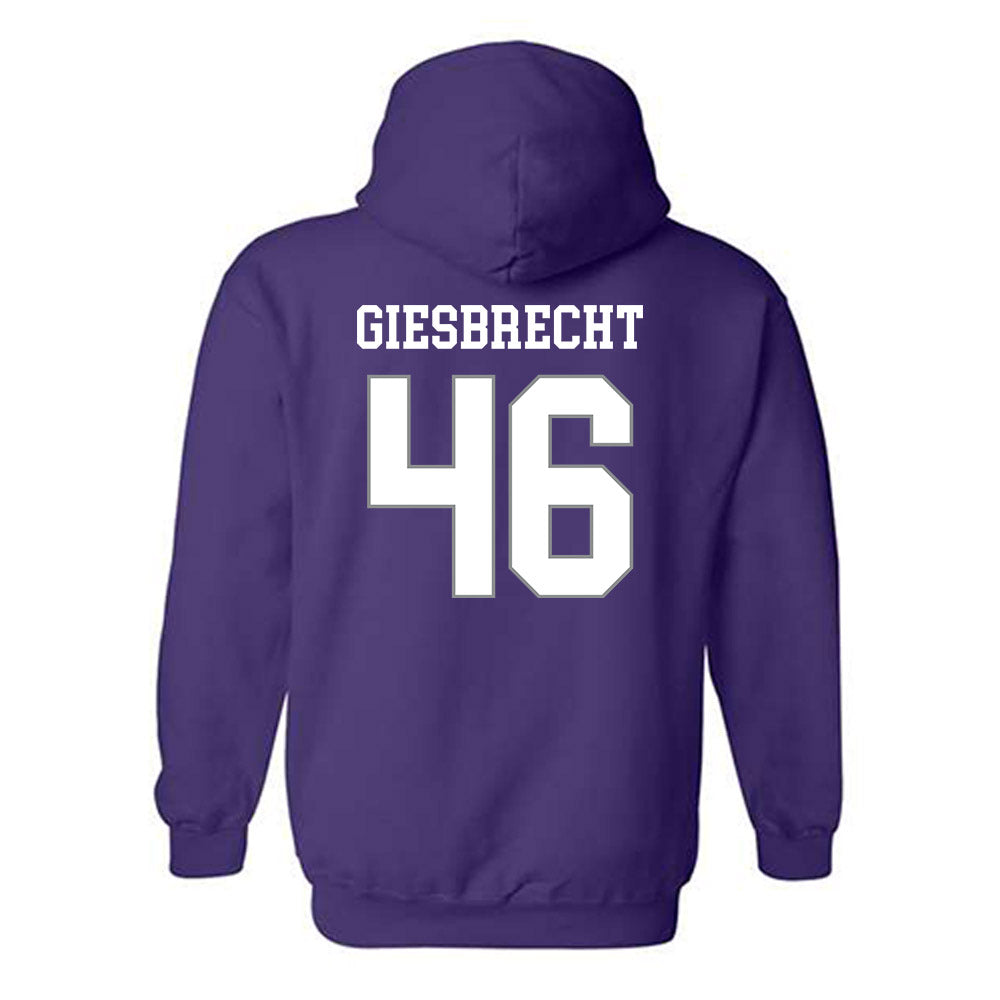 Kansas State - NCAA Baseball : Ethan Giesbrecht - Classic Shersey Hooded Sweatshirt-1