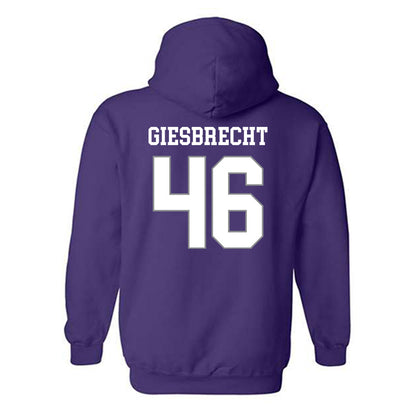 Kansas State - NCAA Baseball : Ethan Giesbrecht - Classic Shersey Hooded Sweatshirt-1