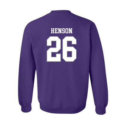 Kansas State - NCAA Baseball : Micah Henson - Classic Shersey Crewneck Sweatshirt-1