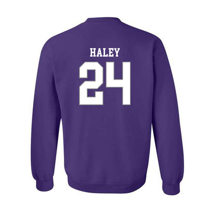 Kansas State - NCAA Baseball : Austin Haley - Classic Shersey Crewneck Sweatshirt-1