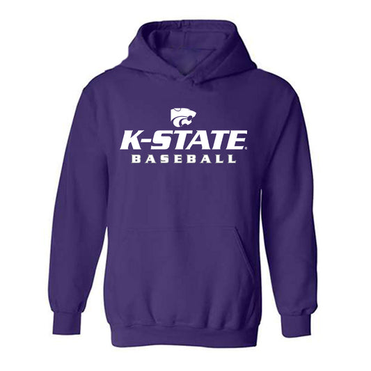 Kansas State - NCAA Baseball : Grant Gallagher - Classic Shersey Hooded Sweatshirt-0
