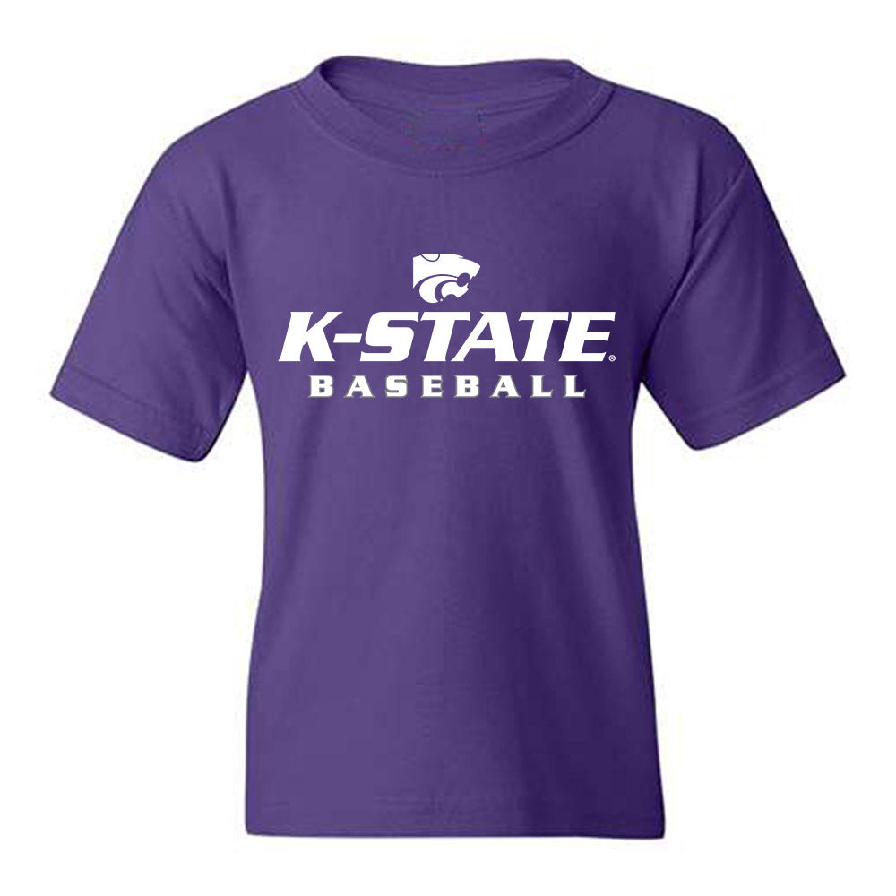 Kansas State - NCAA Baseball : Adan Longoria - Classic Shersey Youth T-Shirt-0