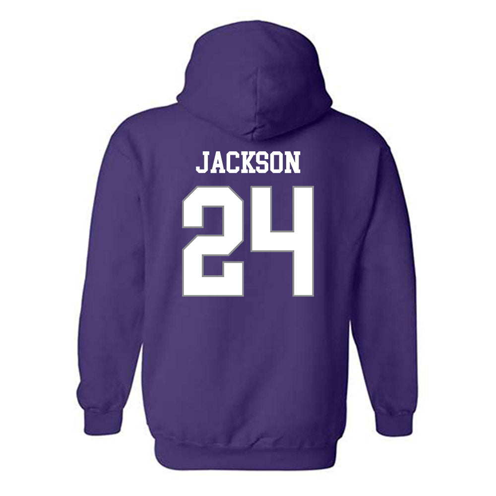 Kansas State - NCAA Football : Martel Jackson - Classic Shersey Hooded Sweatshirt-1