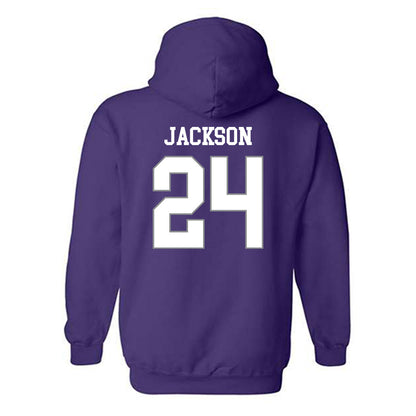 Kansas State - NCAA Football : Martel Jackson - Classic Shersey Hooded Sweatshirt-1