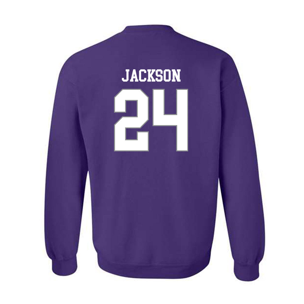 Kansas State - NCAA Football : Martel Jackson - Classic Shersey Crewneck Sweatshirt-1