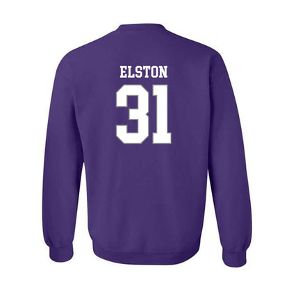 Kansas State - NCAA Football : Monterrio Elston - Classic Shersey Crewneck Sweatshirt-1
