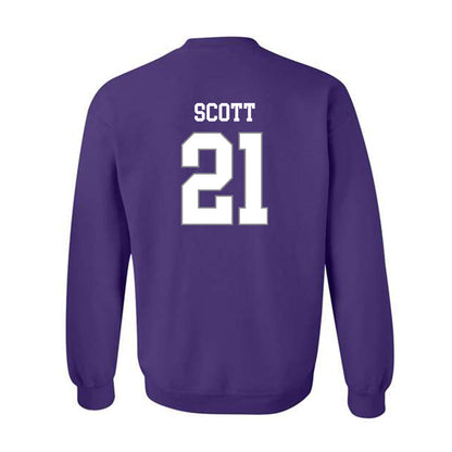 Kansas State - NCAA Football : jojo scott - Classic Shersey Crewneck Sweatshirt-1