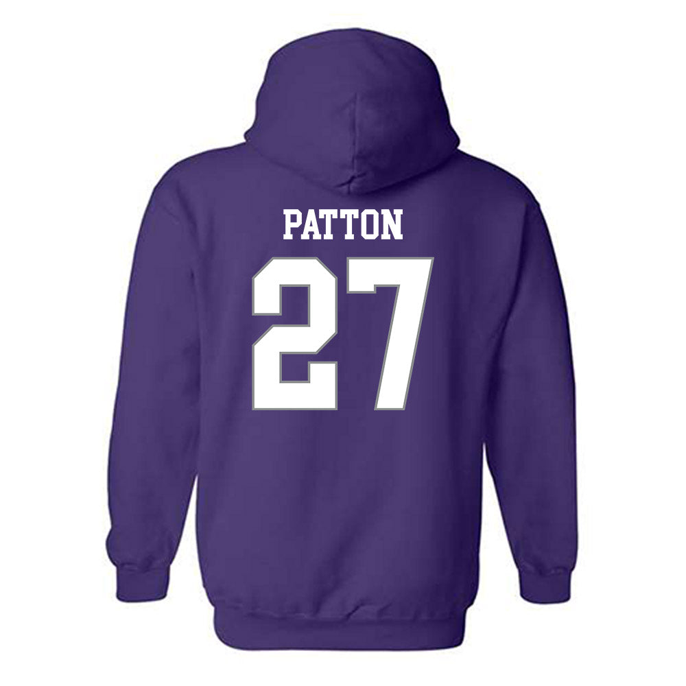 Kansas State - NCAA Football : Cub Patton - Classic Shersey Hooded Sweatshirt-1