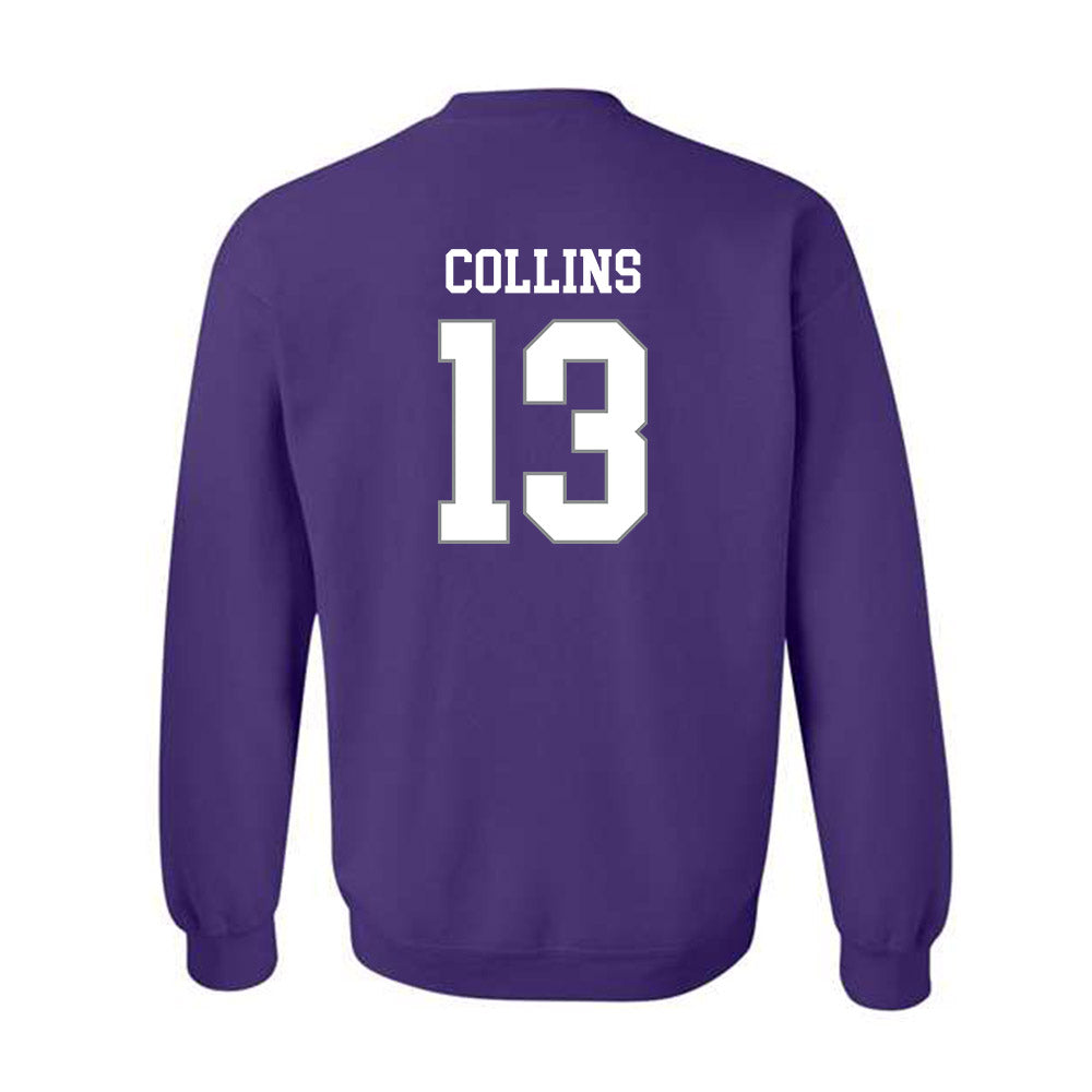 Kansas State - NCAA Football : RJ Collins - Classic Shersey Crewneck Sweatshirt-1