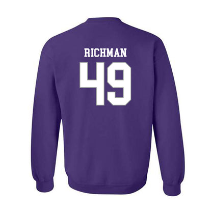 Kansas State - NCAA Football : Maguire Richman - Classic Shersey Crewneck Sweatshirt-1