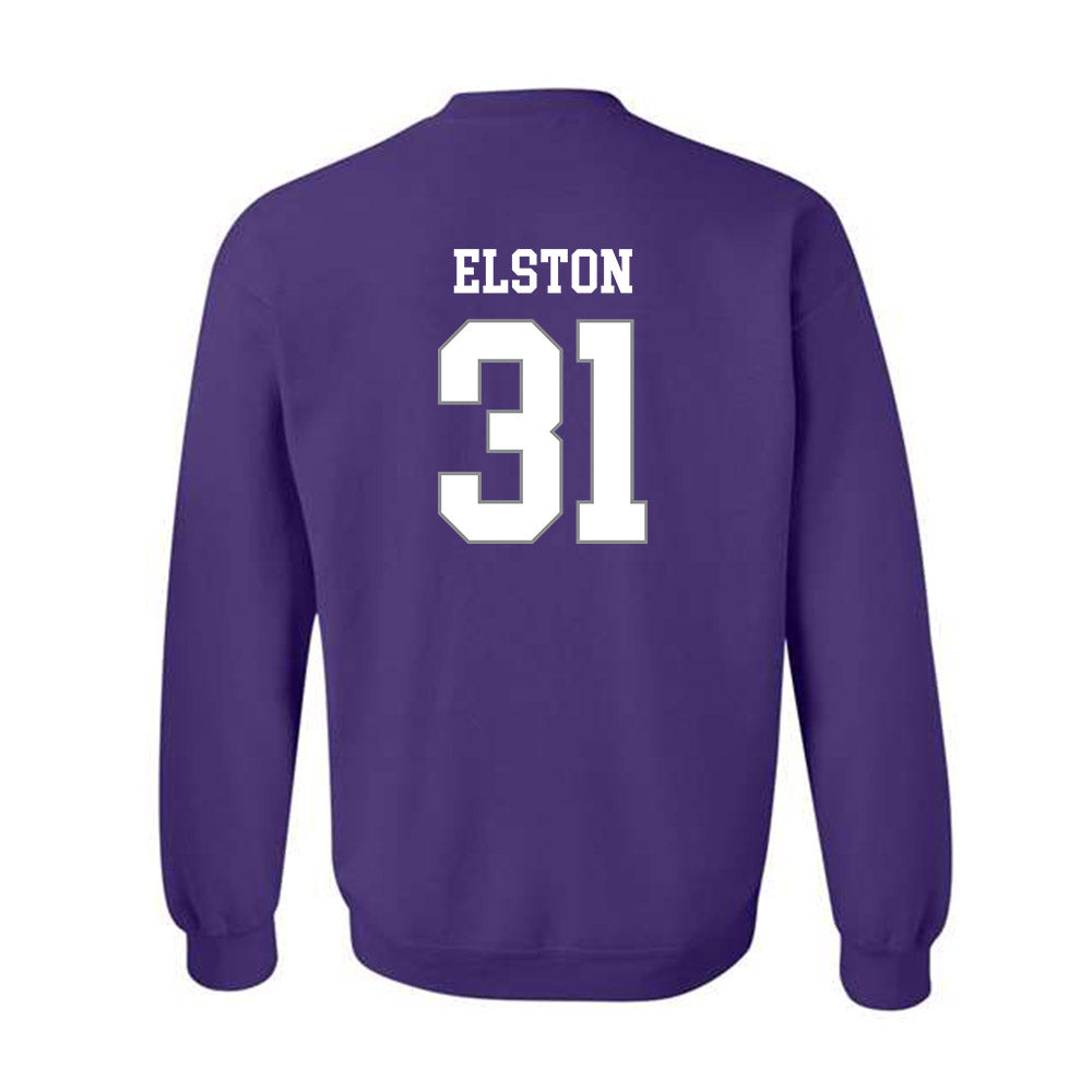 Kansas State - NCAA Football : Monterrio Elston - Classic Shersey Crewneck Sweatshirt-1