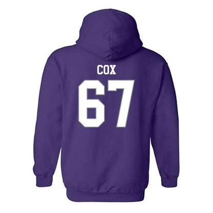 Kansas State - NCAA Football : Logan Cox - Hooded Sweatshirt