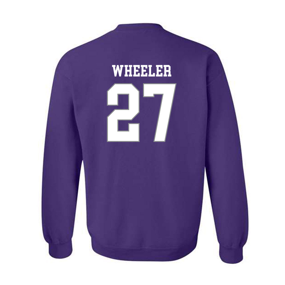 Kansas State - NCAA Football : Ben Wheeler - Classic Shersey Crewneck Sweatshirt-1