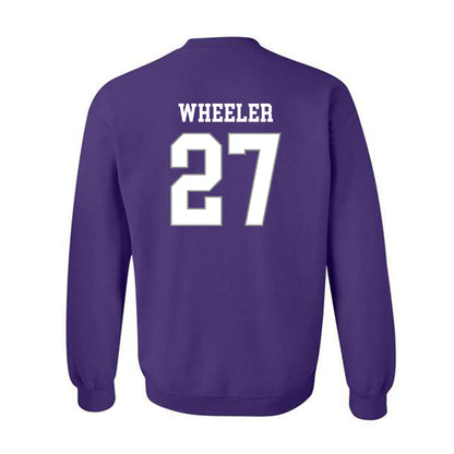 Kansas State - NCAA Football : Ben Wheeler - Classic Shersey Crewneck Sweatshirt-1