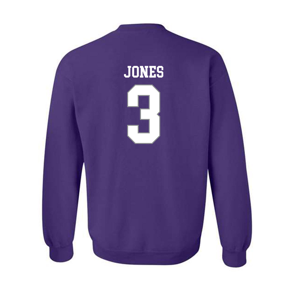 Kansas State - NCAA Men's Basketball : CJ Jones - Classic Shersey Crewneck Sweatshirt