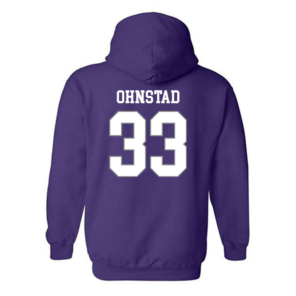 Kansas State - NCAA Women's Basketball : Finley Ohnstad - Sports Shersey Hooded Sweatshirt