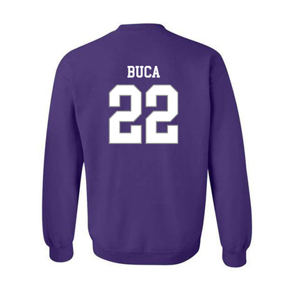 Kansas State - NCAA Men's Basketball : Dorin Buca - Classic Shersey Crewneck Sweatshirt-1