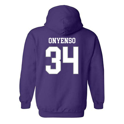 Kansas State - NCAA Men's Basketball : Ugonna Onyenso - Classic Shersey Hooded Sweatshirt