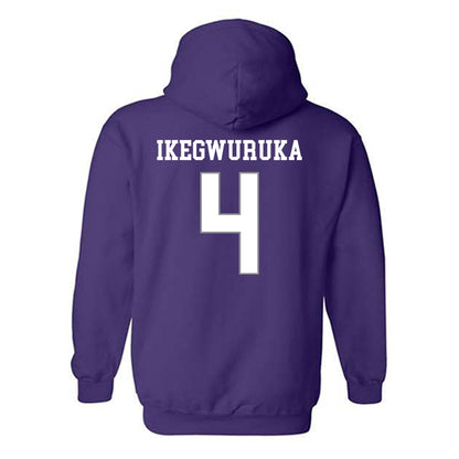 Kansas State - NCAA Men's Basketball : Mobi Ikegwuruka - Classic Shersey Hooded Sweatshirt