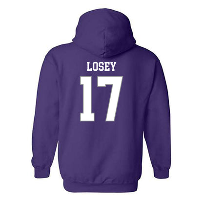 Kansas State - NCAA Women's Soccer : Jordan Losey - Classic Shersey Hooded Sweatshirt-1