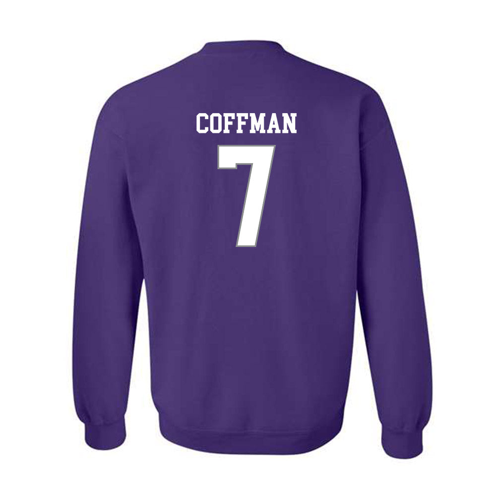 Kansas State - NCAA Women's Soccer : Sydney Coffman - Classic Shersey Crewneck Sweatshirt-1