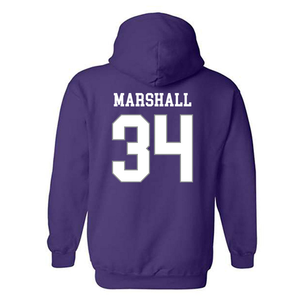 Kansas State - NCAA Women's Soccer : Allison Marshall - Classic Shersey Hooded Sweatshirt-1
