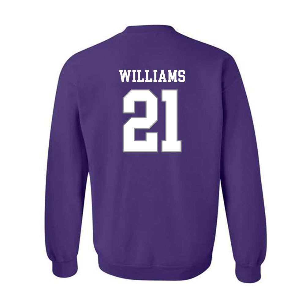 Kansas State - NCAA Women's Volleyball : Jordyn Williams - Classic Shersey Crewneck Sweatshirt-1