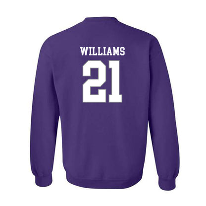 Kansas State - NCAA Women's Volleyball : Jordyn Williams - Classic Shersey Crewneck Sweatshirt-1