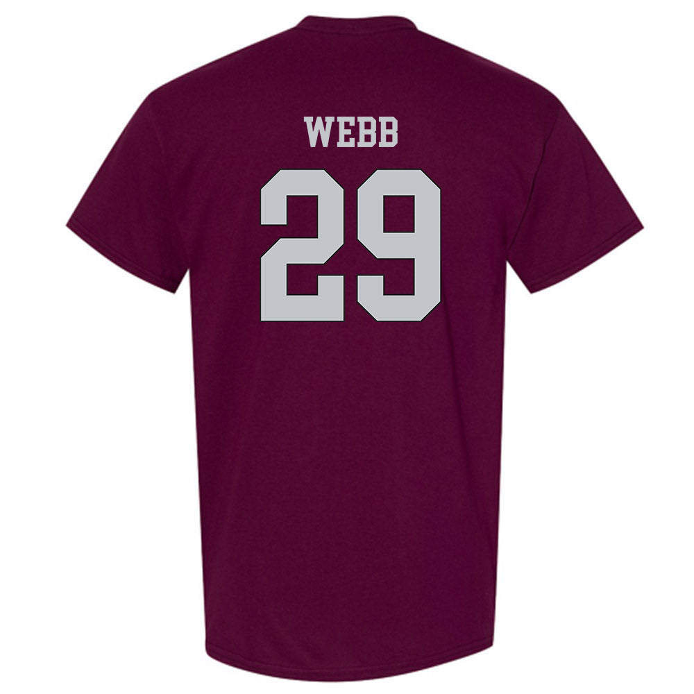 Mississippi State - NCAA Baseball : Maddox Webb - Classic Shersey T-Shirt-1